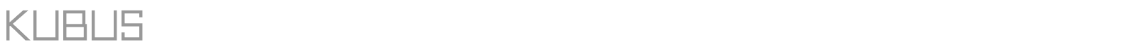 Kubus font preview