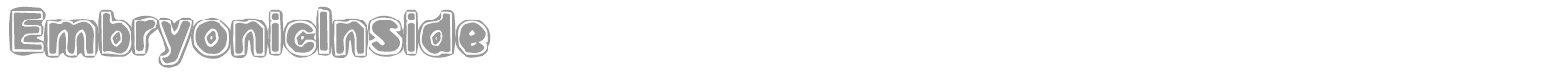 Embryonic font preview