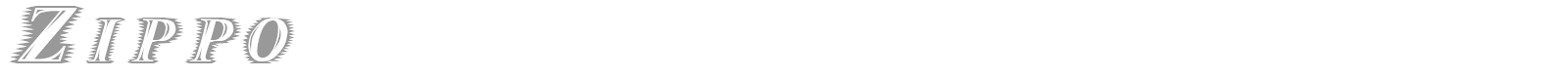 Zippo font preview