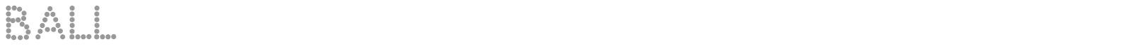 Ball Bold font preview