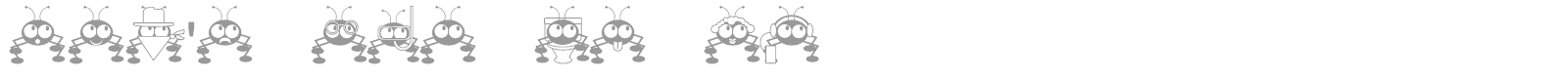 Don't Bug Me font preview