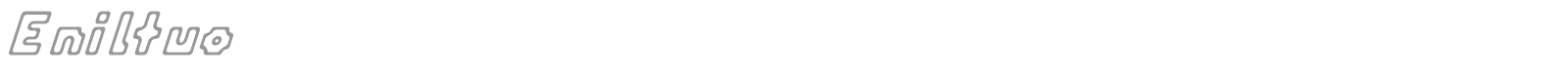 Eniltuo font preview