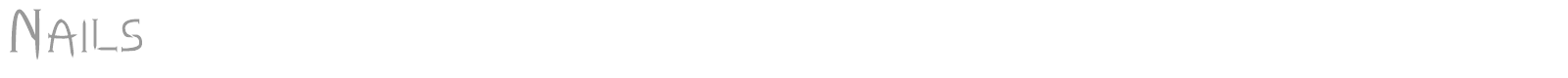 Nails font preview