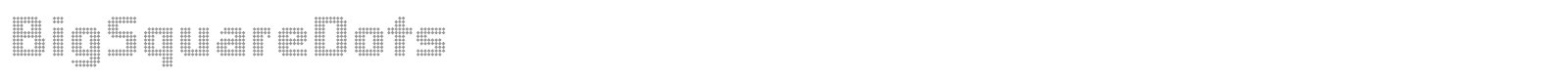 Big Dots font preview