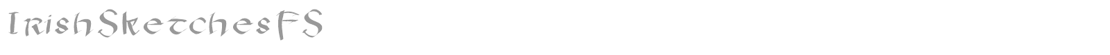 Irish Sketches FS font preview