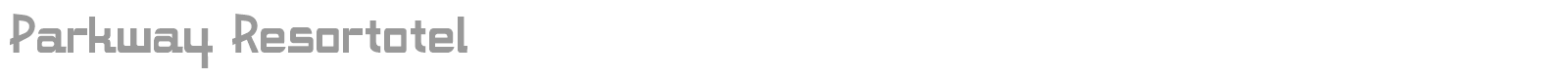 Parkway Resortotel font preview