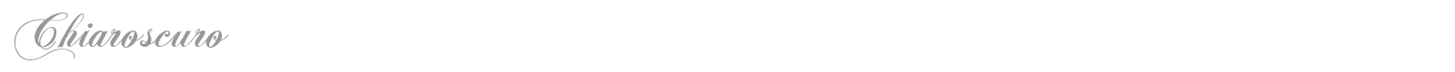 Chiaroscuro font preview