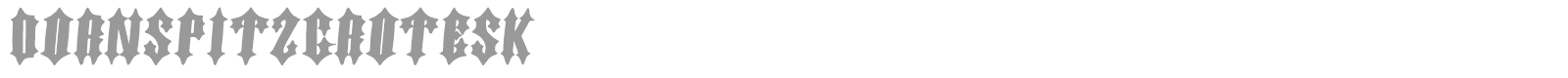 Dornspitz Grotesk font preview