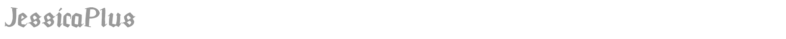 Jessica Plus font preview