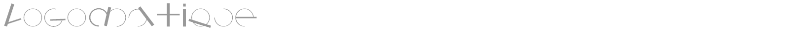 Logomatique font preview