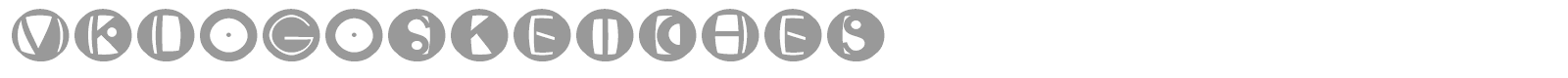 MK Logo Sketches font preview