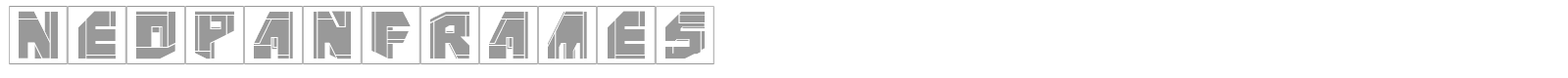 NeoPan font preview