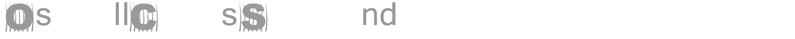 Oszillo Caps font preview