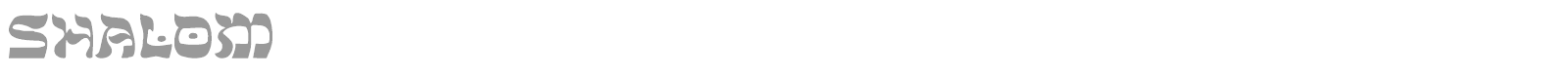 Shalom font preview