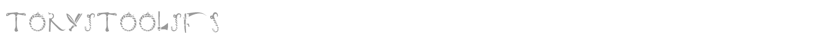Torys Tools FS font preview