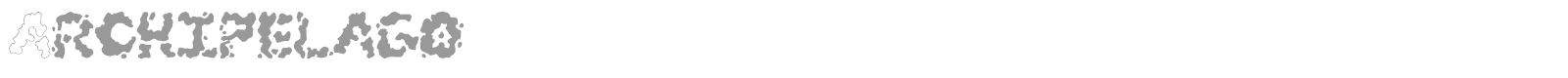 Archipelago font preview