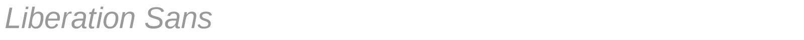 Liberation Sans font preview