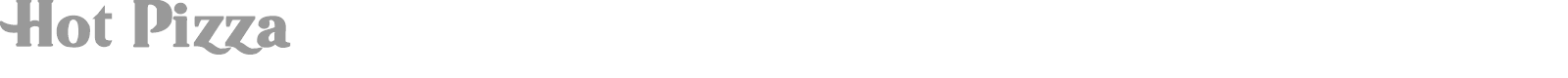 Pizza Hut font preview