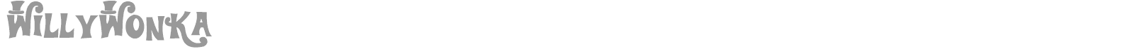 Willy Wonka font preview