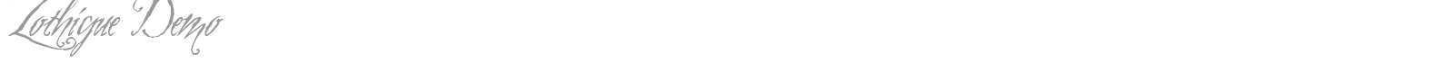Zothique font preview