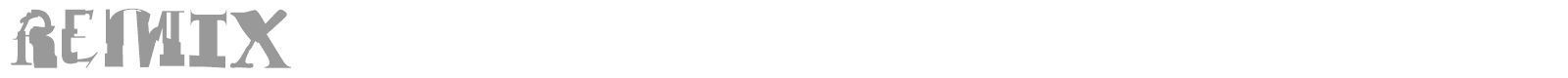 Remix font preview