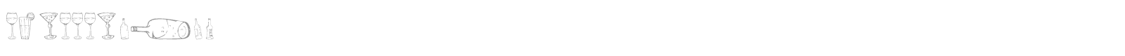 26 Alco font preview
