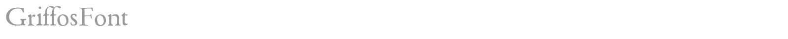 Griffo's font preview