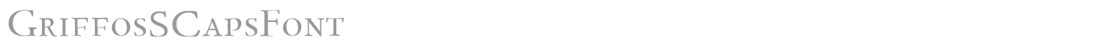 Griffo's font preview