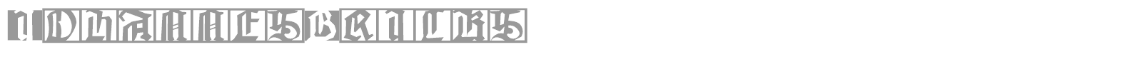Johannes Bricks font preview
