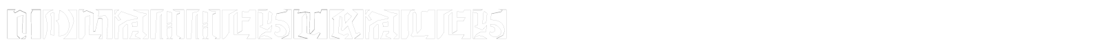 Johannes Bricks font preview