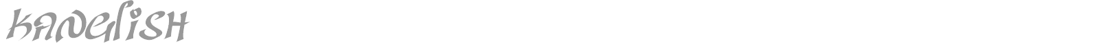 Kanglish font preview