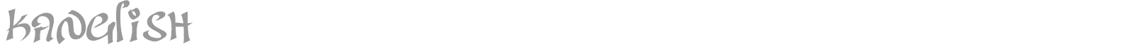 Kanglish font preview