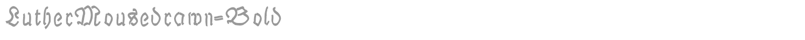 Luther Stencil font preview