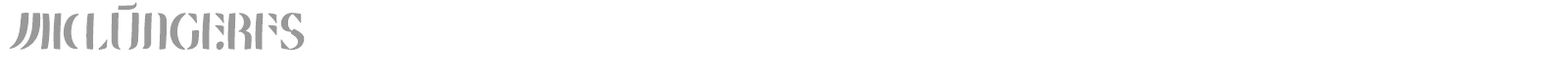 MKlunger FS font preview