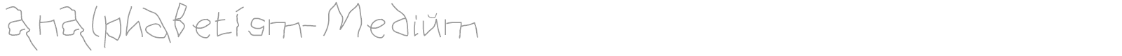 AnAlphaBetIsm font preview