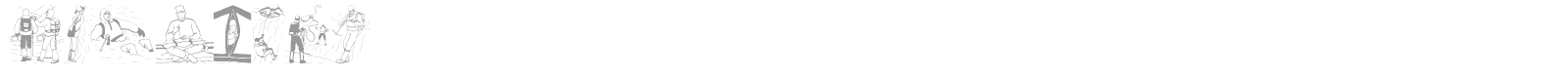 Climbers font preview