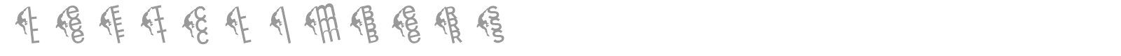 Climbers font preview