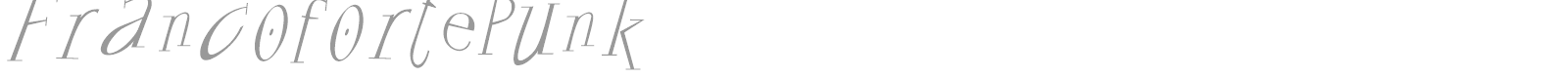 Francoforte Serifus font preview