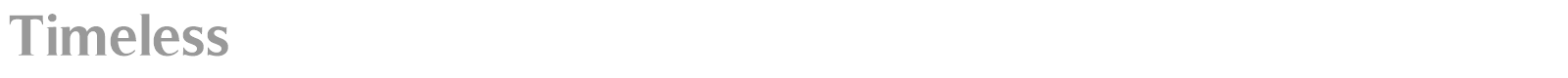 Timeless font preview