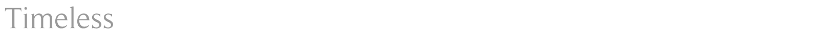 Timeless font preview