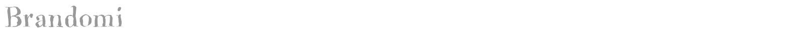Brandomi font preview