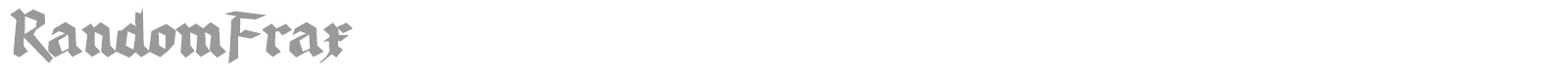 Bruchschrift font preview