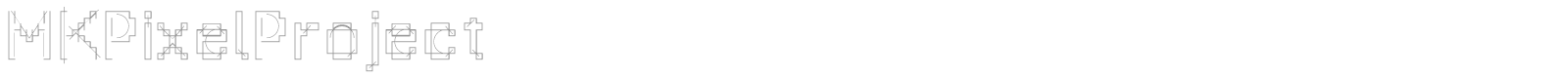 MK Pixel Project font preview