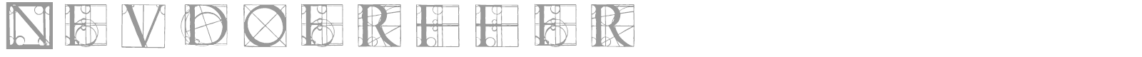 Neudoerffer font preview