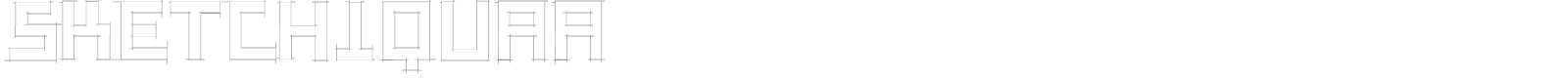 Sketchiqua font preview