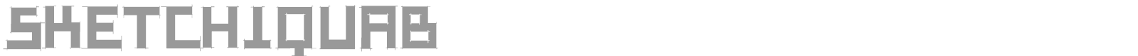 Sketchiqua font preview