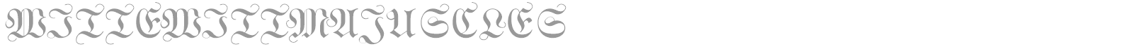 Wittewitt Flourish font preview
