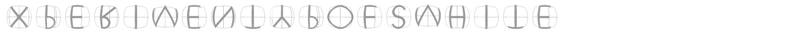 Xperimentypo FS font preview