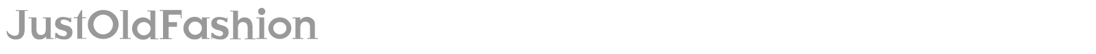Just Old Fashion font preview