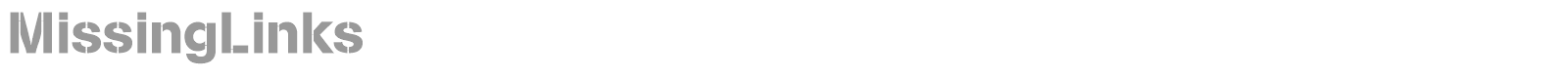 Missing Links font preview